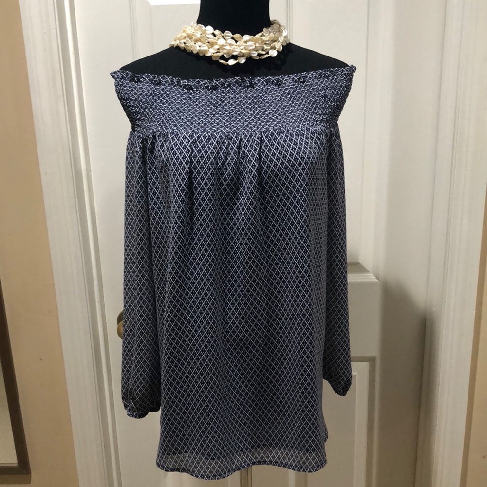 Off-The-Shoulder MK Top
